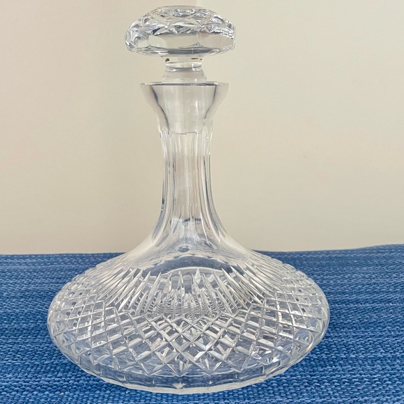 ❌SOLD❌ Vintage Crystal Galway Hand Cut Irish Ship Decanter w/Stopper - Picture 8 of 8